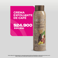 Crema Exfoliante de Café 600 ml