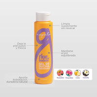 Jabón de Ducha Cremoso Flor de Bahía 500 ml